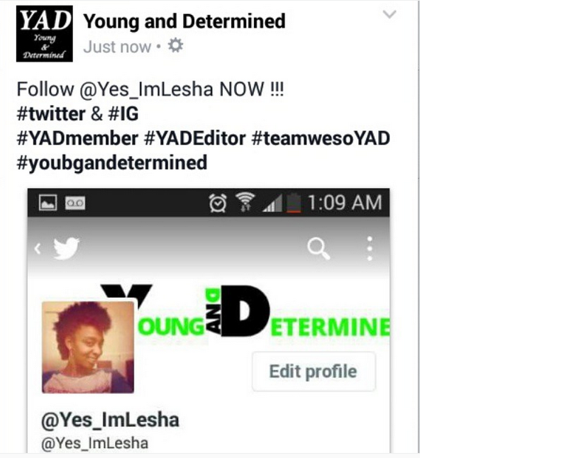 TEAMWE_SOYAD's tweet photo. FOLLOW @Yes_ImLesha NOW !!
#CEO, #HeadOfMarkt &amp; #Ads ...
for @PersonMarketing &amp; @TEAMWE_SOYAD 
#YADEditor #YADpromo http://t.co/CZPCXcD1XO