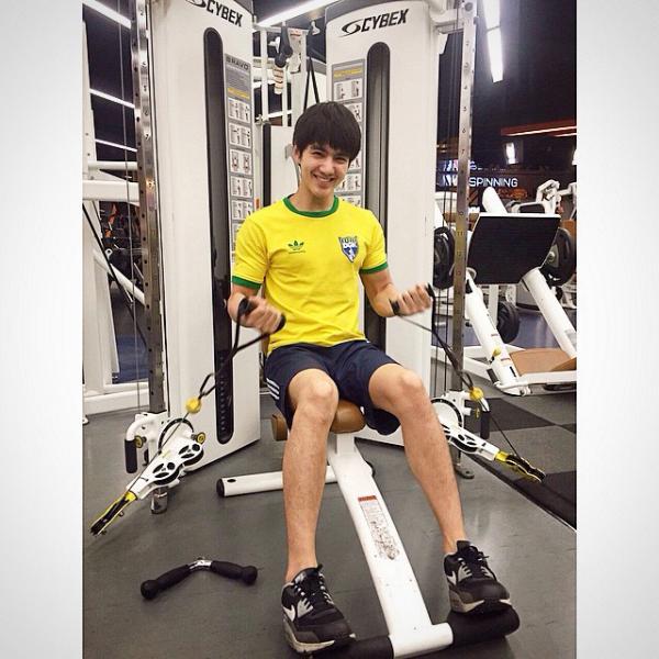 [IG:mousenatcha] last night workout
