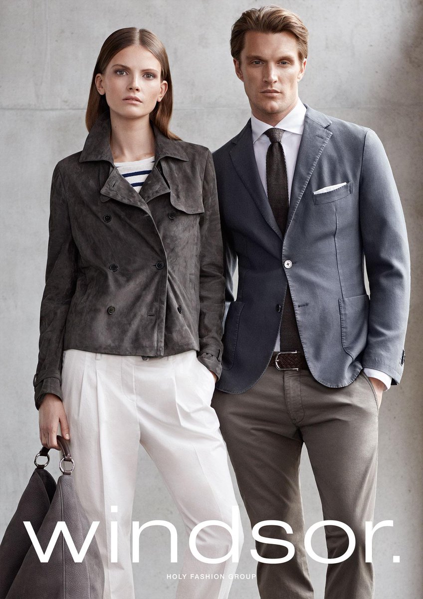 windsor's tweet image. Contemporary Style, Elegance and Nonchalance: The windsor. Campaign Spring/Summer 2015: brand.windsor.de