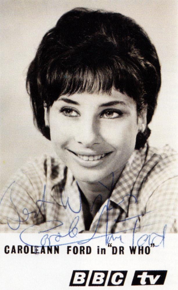A massive Happy Birthday to the Doctor\s granddaughter - actress Carole Ann Ford, 75 today! 
