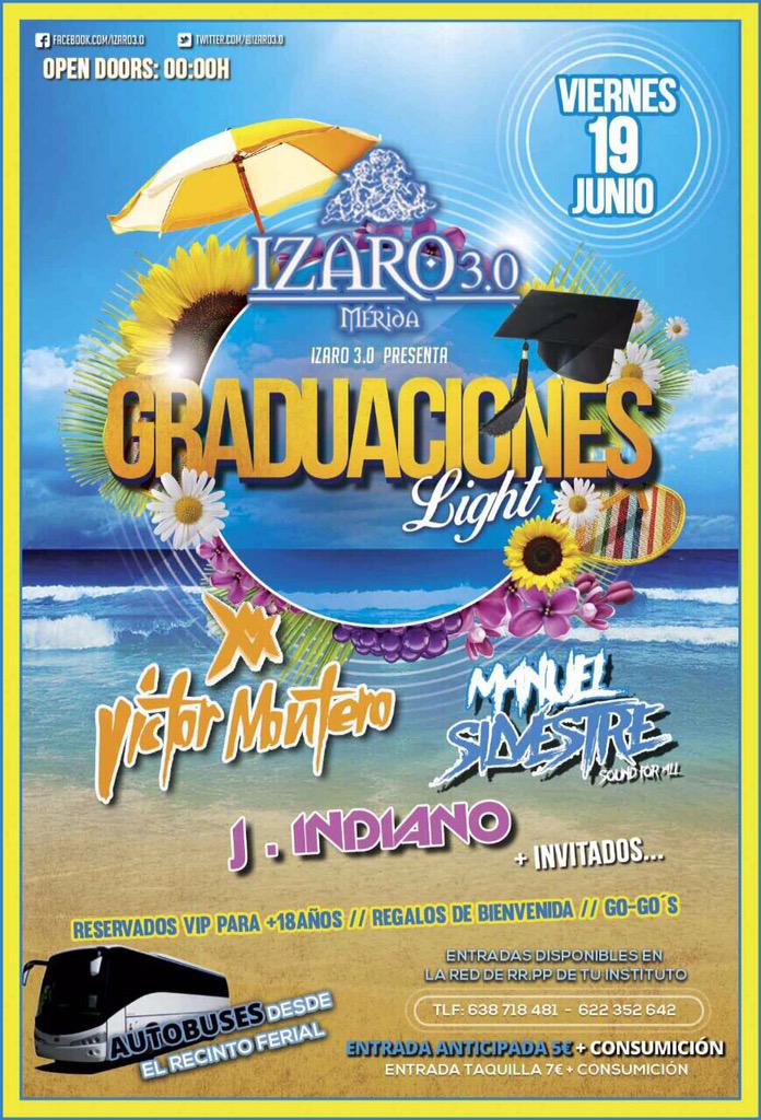 IzaroAlex's tweet photo. Fin de semana completito en @izaro3_0 #Graduaciones el dia 19 y el dia 20 #EntradaLibre por lista!!! Apúntate ya! http://t.co/KhOlq7aDzW