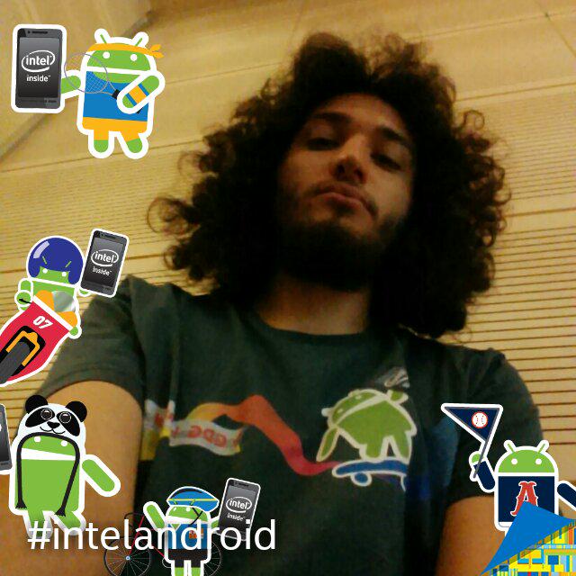 erolkaftanoglu's tweet image. Check out my Intel Selfie #intelandroid #gdgistanbul
