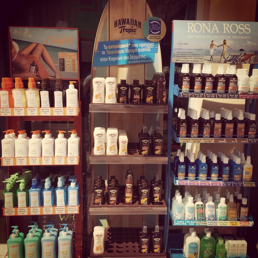 PharmacyCrete's tweet photo. ☀️ Be safe in the sun! 👙 Use your sunblock! 🔆
#ronaross #hawaiantropic #calypso #sunblock #sunscreen #beauty http://t.co/9YeRIVqV3Z