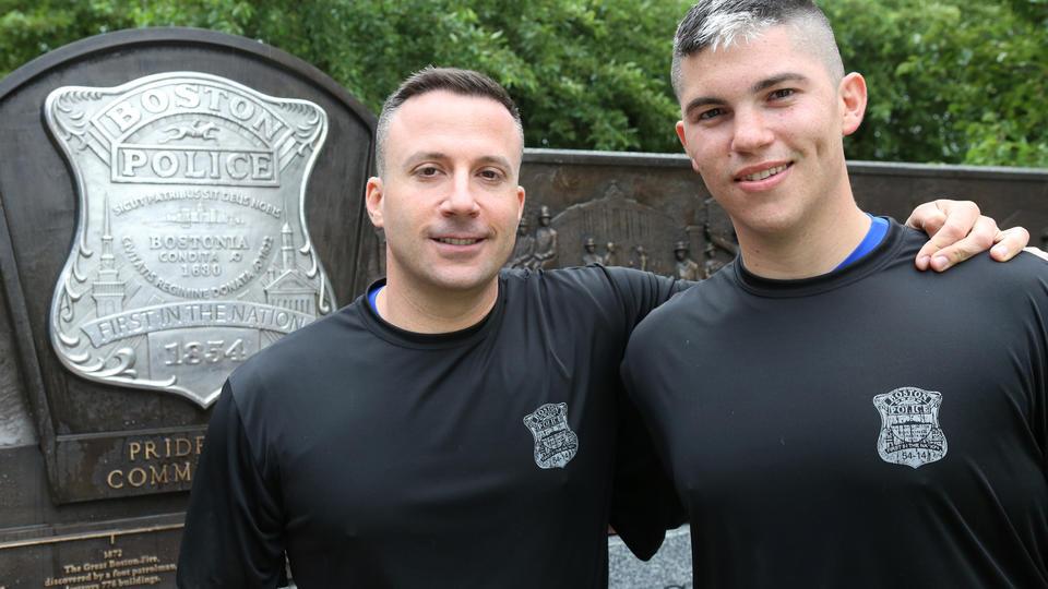 bostonherald's tweet photo. Gelzinis: Gay #Boston police cadets step out of shadows  https://t.co/vFH2Hnizfl http://t.co/D9NCF1gwPS