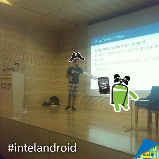 erolkaftanoglu's tweet image. Check out my Intel Selfie #intelandroid #gdgistanbul