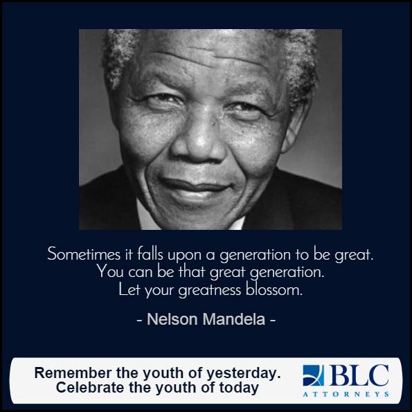 Remember the youth of yesterday. Celebrate the youth of today! #HappyYouthDay #SouthAfricanYouth