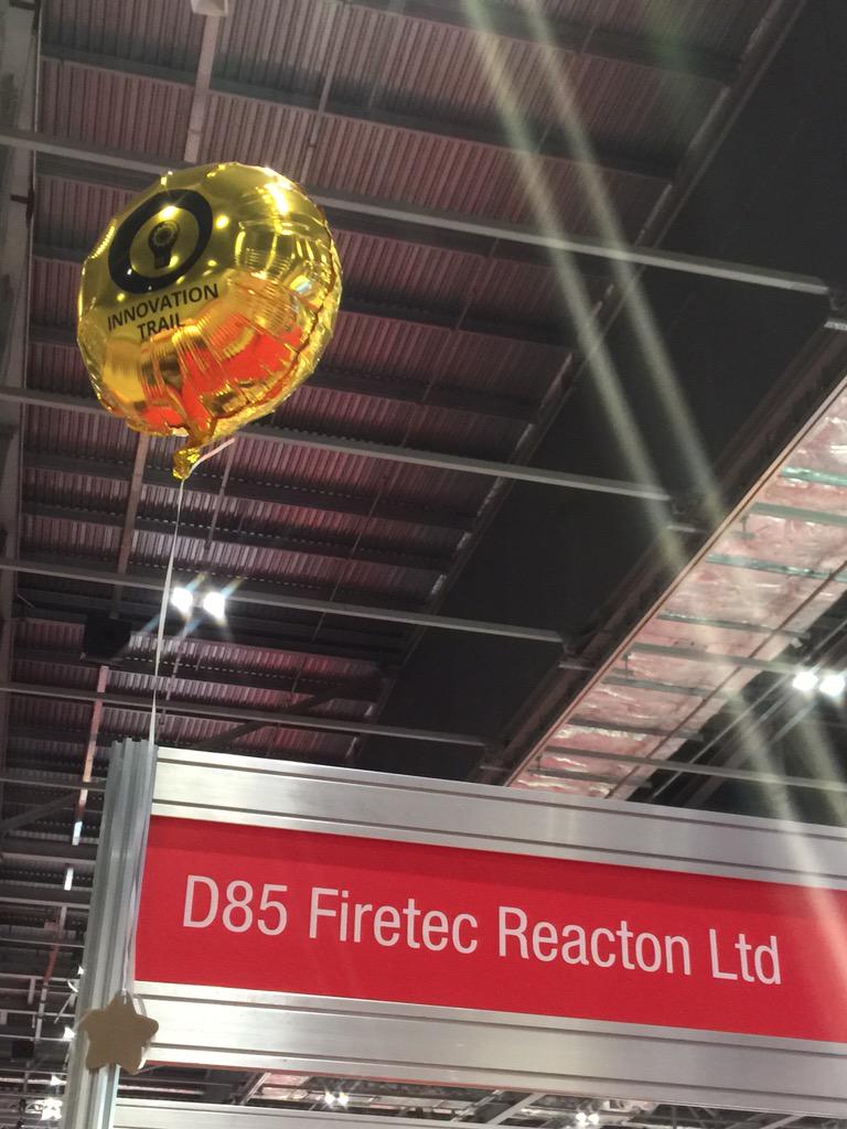 FiretecReacton's tweet image. We're a @FIREXIntl @IFSEC innovation hotspot. Our new Reacton R108 melt tube is accepted as an industry revolution!