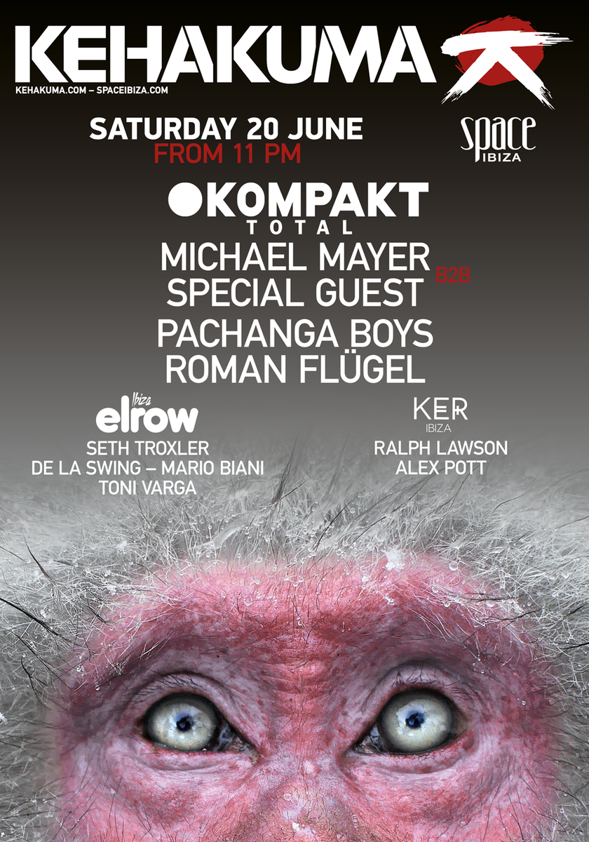 .<a href="/elrowibiza/">ElRow ibiza</a> Ibiza / <a href="/KEHAKUMAtw/">Kehakuma</a> are preparing a huge party. Check out both;) Tickets: goo.gl/cw5EuY