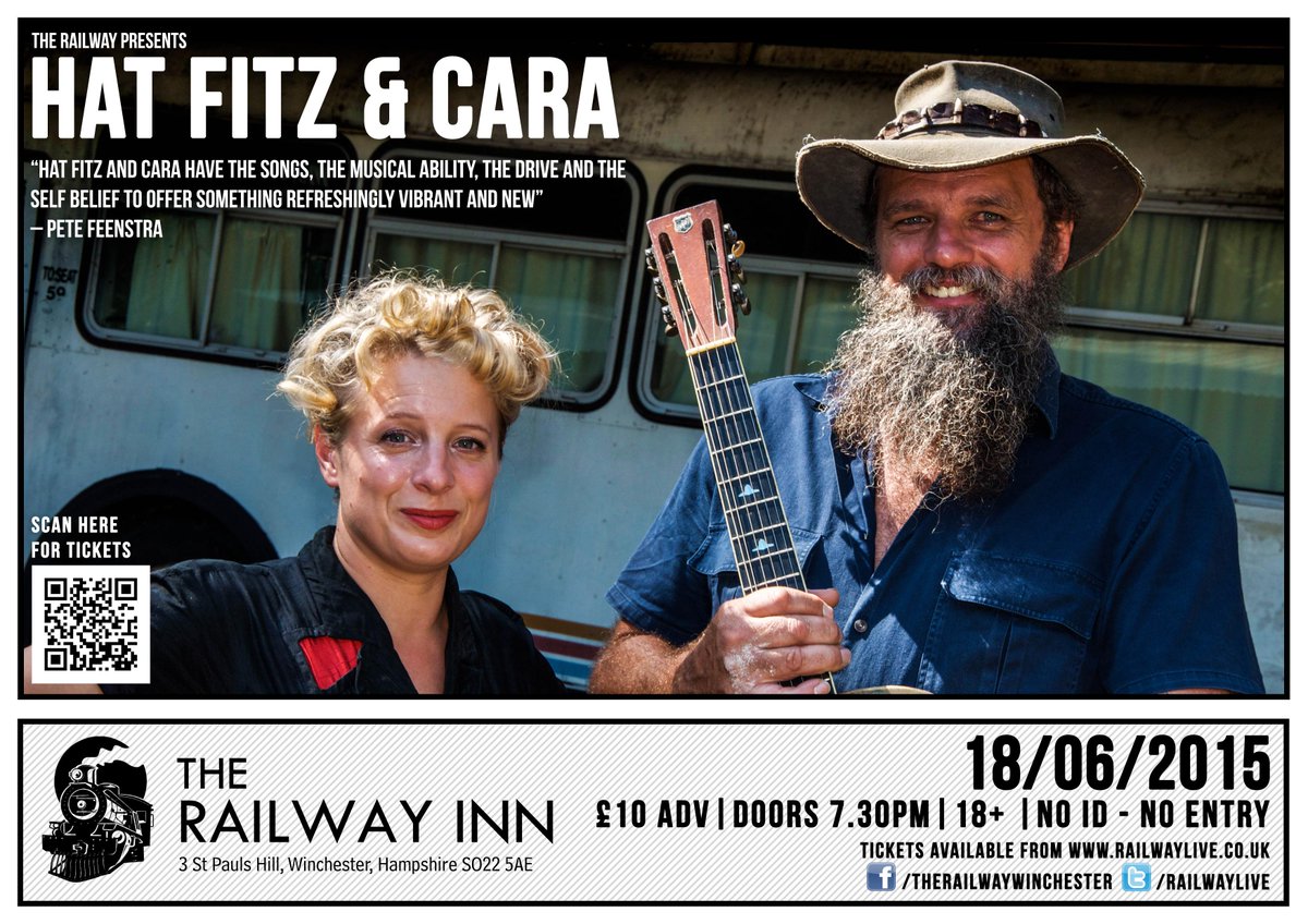 railwaylive's tweet photo. HAT FITZ &amp; CARA @ THE RAILWAY ON THURSDAY! GET YOUR TICKETS TODAY! http://t.co/5oZ5Aj9Rgj http://t.co/dYifdgOTow