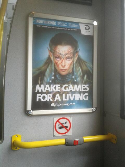 DIGITgamestudio's tweet photo. See @digitgaming on Dublin bus/DART? Send us the pic for your chance to win a PS4 don't forget to include #digitjobs http://t.co/13daExzFWQ