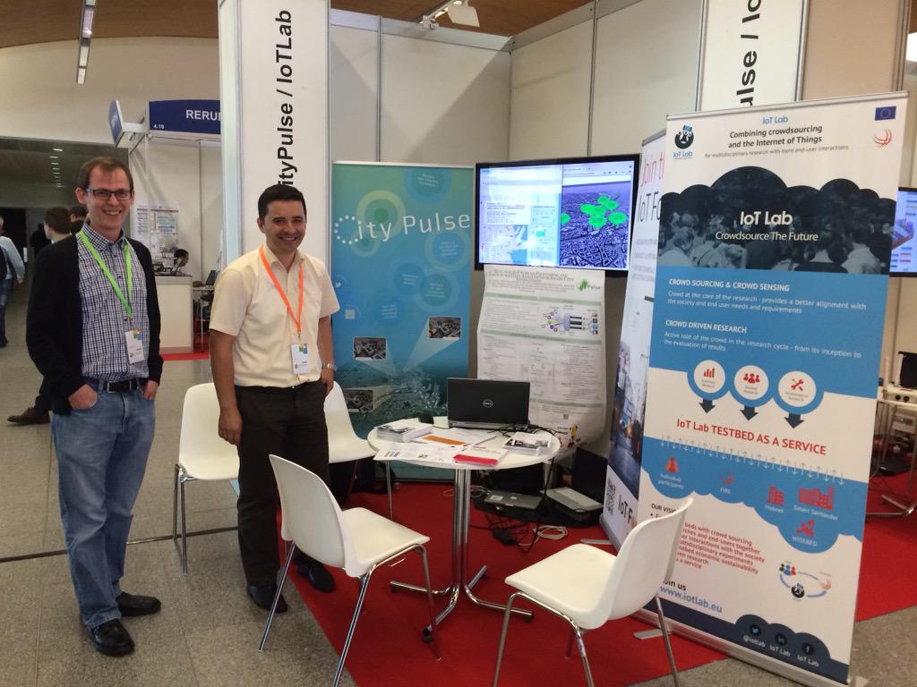 lassesteenbock's tweet photo. #citypulse is Working hard with #iotlab and #iotforum @ #IoTWeek http://t.co/KLjyqOtScJ