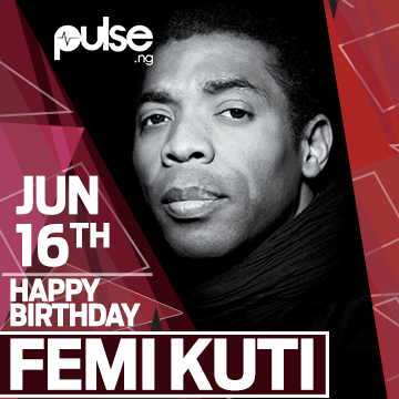 Happy birthday to the world\s leading Afrobeat artiste, Femi Kuti. Much love from the Pulse team. 