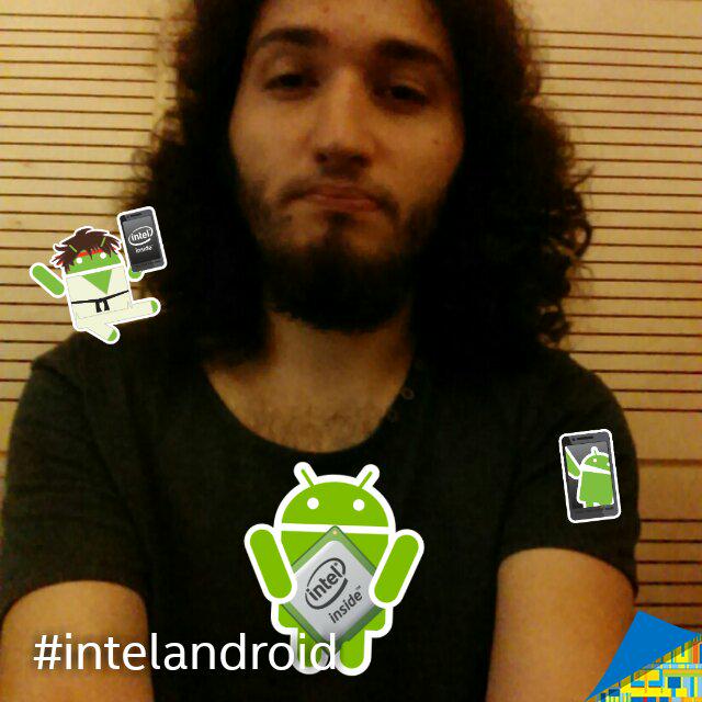 erolkaftanoglu's tweet image. Check out my Intel Selfie #intelandroid #gdgistanbul
