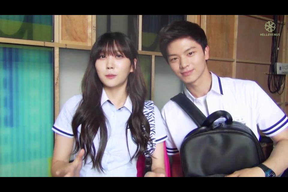 YooyoungHeVi's tweet photo. RT ch_HELLOVENUS: [SCREENCAPT] "[SPECIAL] HELLOVENUS 헬로비너스 유영 '후아유' 종방 소감" http://t.co/eyx8C0iuog