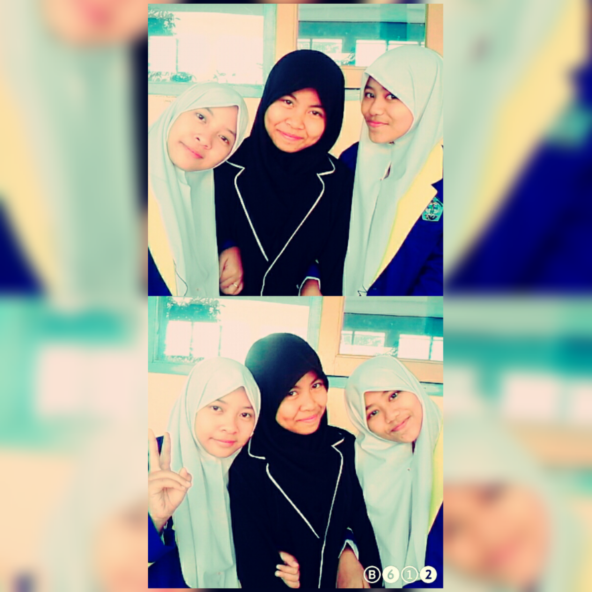 dhesysukma45's tweet photo. Trio wkwk:-);-D http://t.co/GiH1oKIPp3