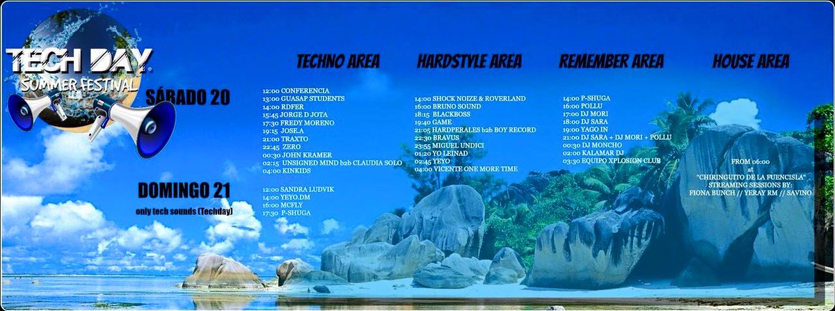 HORAIOS TECH DAY SUMMER FESTIVAL, 20 DE JUNIO EN SEGOVIA (TERRAZA PARAISO)