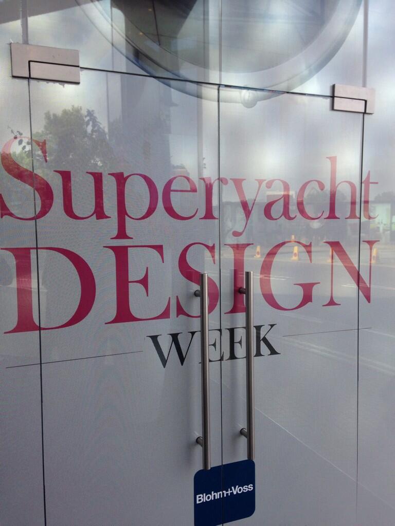 ClydeCo_SYLaw's tweet photo. Only a week to go till @DesignCentreCH open their doors to #SYDW 2015 #SilverSponsor @SuperyachtEvent #SuperyachtLaw http://t.co/LASnp0oC11