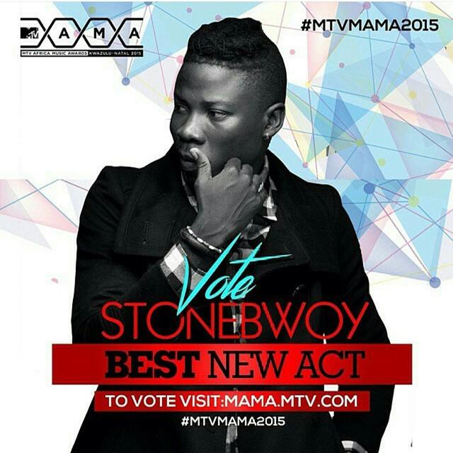 itsmisterdavid's tweet photo. Big ups... Vote. #Bhim @stonebwoyb for @mtv mamas #mtvmama2015 http://t.co/RcPVie5Mv8 http://t.co/CD0HiQ5QSp