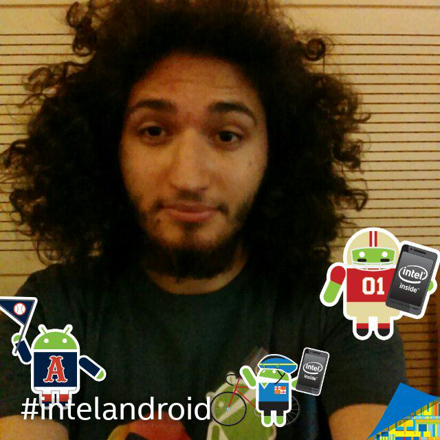erolkaftanoglu's tweet image. Check out my Intel Selfie #intelandroid #gdgistanbul
