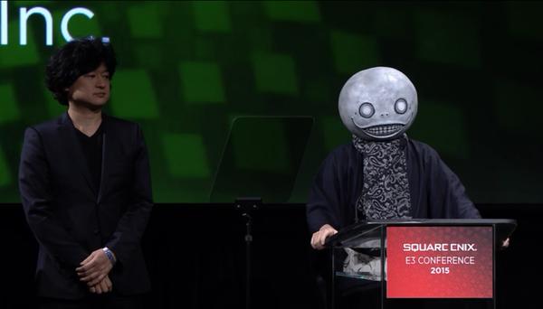 KazHiraiCEO's tweet image. I think the start of this press conference must have been so boring that I fell asleep and started dreaming #SquareE3