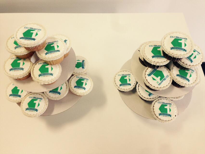 angelajbates's tweet image. Bluemix is One Year old! At tonight @IBMBluemix Garage @Level39CW @Ericvanderkleij #techlondon #lndtechweek
