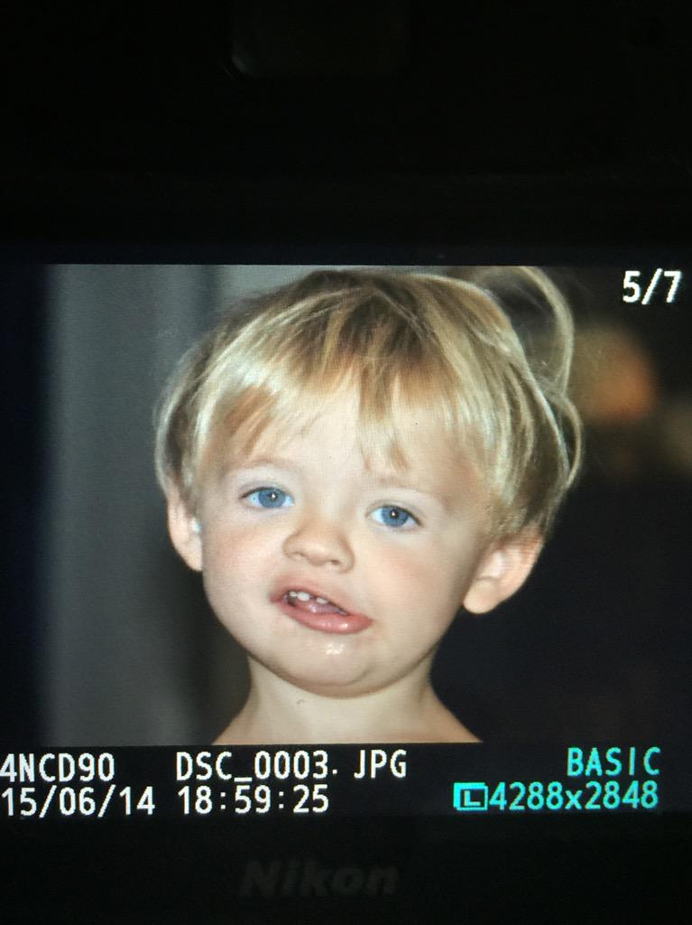 AbigatorJane's tweet photo. Good morning, nuggy!😄❤️ 
I can't believe he's gonna be 2 years old on Sunday. 😭 http://t.co/TKUfUCaZDN