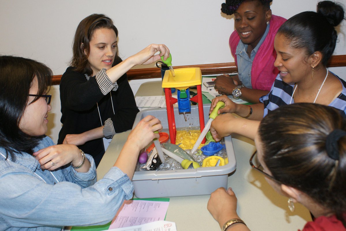 InfancyInstitut's tweet photo. We are under way! See pics from Investigating My World: Science for the Youngest of Learners. http://t.co/UWhBY7fl3Y