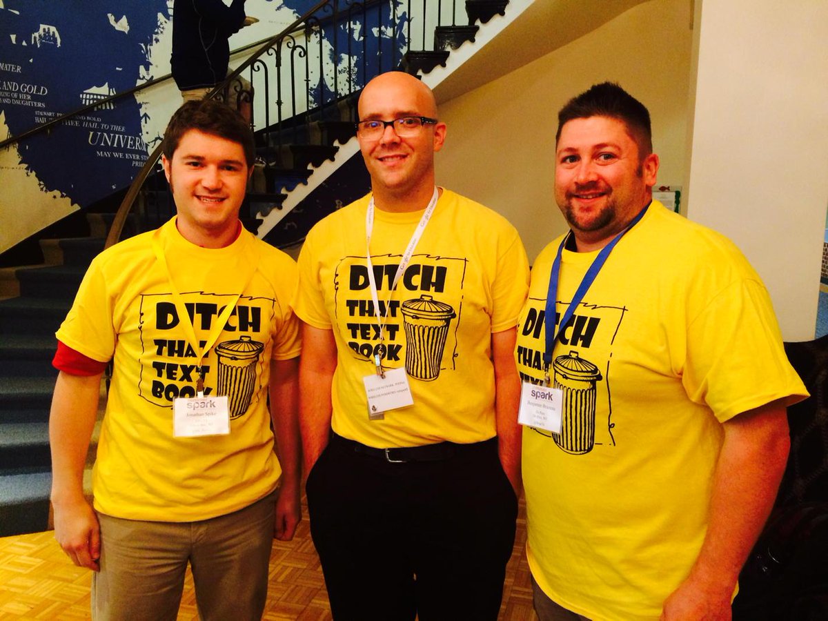 BenBrazeau's tweet photo. Connecting w/ @jmattmiller and @Mr_JSpike at #usmspark http://t.co/PKKBVmy3Kz