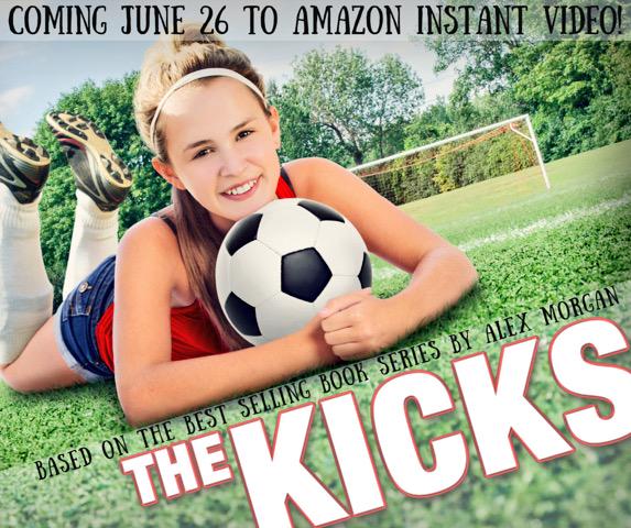 Mark your calendars! #theKicks premiers June 26 #alexmorgan #Amazon #WinTheGroup