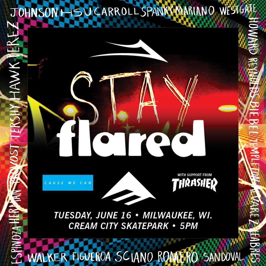 👀 U there Milwaukee. <a href="/creamcity/">Alex Runner</a> 5PM
#LAKAI
<a href="/emerica/">Emerica</a> 
<a href="/thrashermag/">Thrasher Magazine</a> 
#causewecan