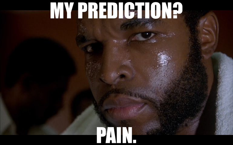 Quoth the Raven on Twitter: &quot;@scott_matagrano @AlderLaneeggs &quot;My prediction?  Pain.&quot; http://t.co/7tjkYA892H&quot;