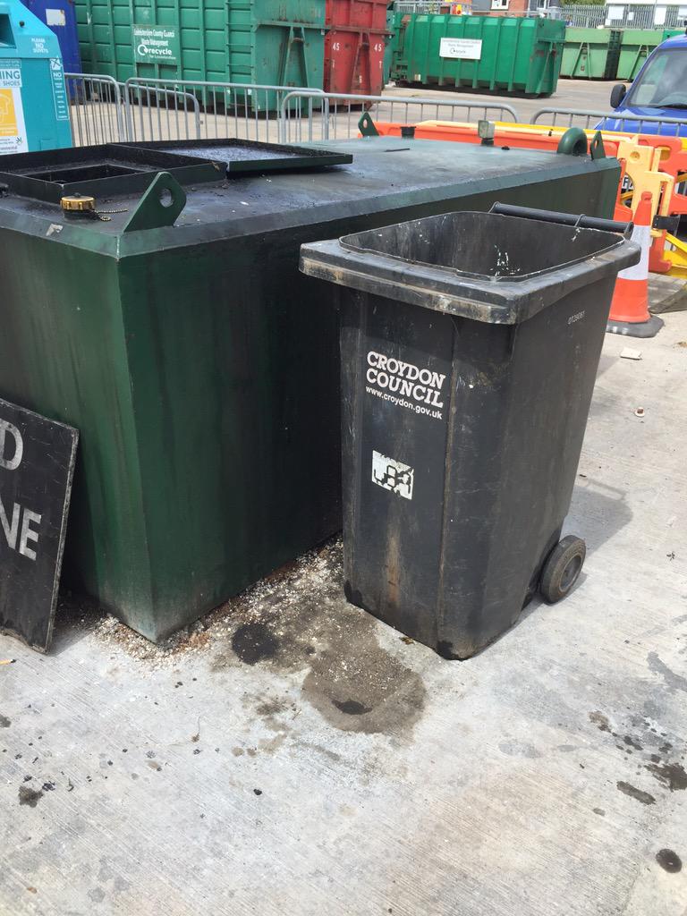 Have you seen this visitor at the local tip (sorry, recycling centre)?