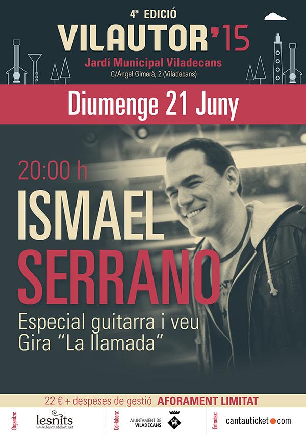 Aquest cap de setmana #Vilautor2015 a #Viladecans:

20/6: @NocheSabinera + <a href="/Chivochivato/">ChivoChivato</a>
21/6: <a href="/SerranoIsmael/">Ismael Serrano</a>