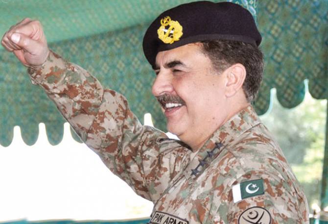 Happy birthday to the Chief of Army Staff General Raheel Sharif. has turned 59 today (Tuesday). 