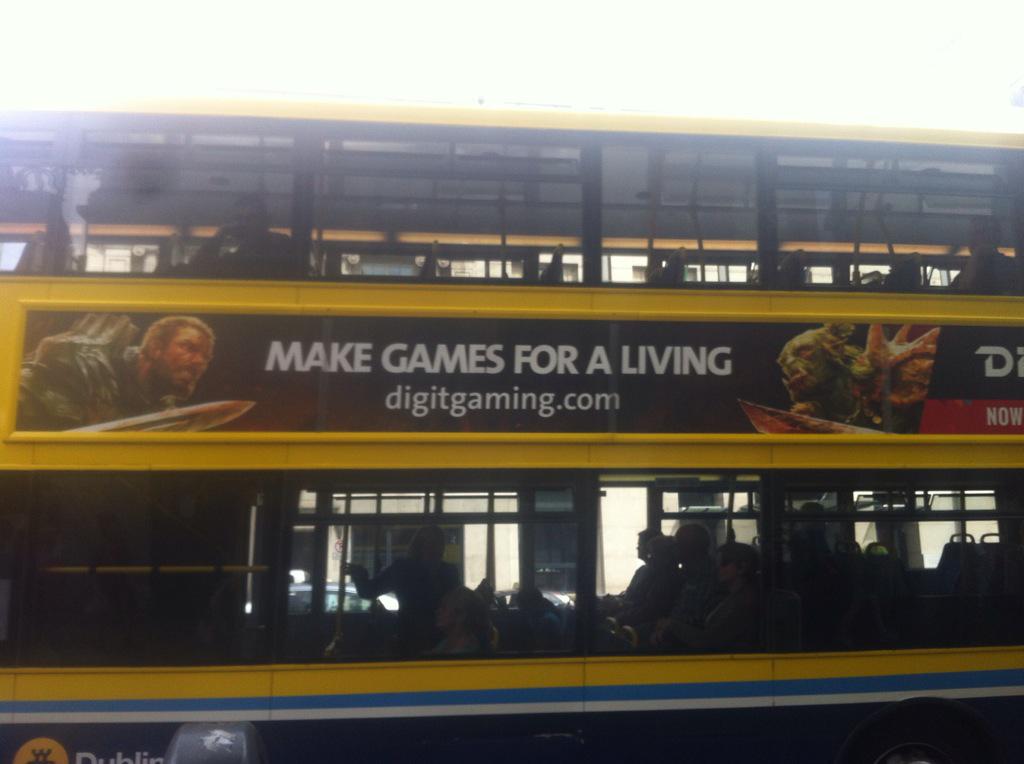 brianlelas's tweet photo. #digitjobs Look what I saw in O'Connell Street today! @digitgaming http://t.co/W0ygcTEZcA