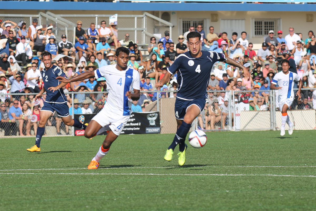 FIFAWorldCup's tweet photo. So this is how it feels to make history!
Guam 2-1 India, earlier today in #WCQ
(Pics: @GuamFootball) http://t.co/FtCjUsMSp0