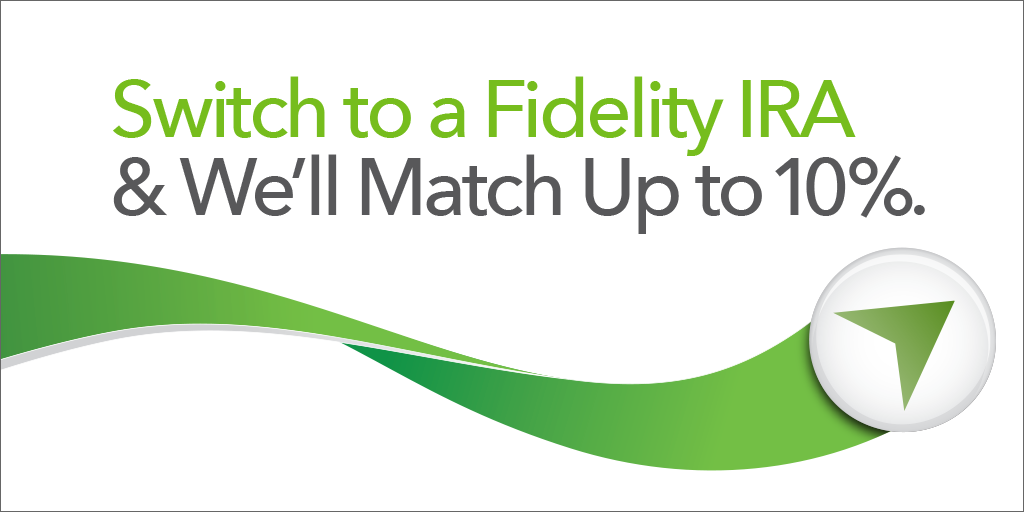 Fidelity's tweet photo. It's an industry first! Learn how to get part of your IRA contribution matched: http://t.co/wK5IvaS35O #IRAmatch http://t.co/ZsMKMjwscO