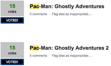 Bring #PacMan #GhostlyAdventures to #XBOne.