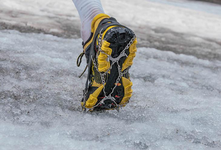 Koch alpin on X: Trailrunning on ice -test report on snowline