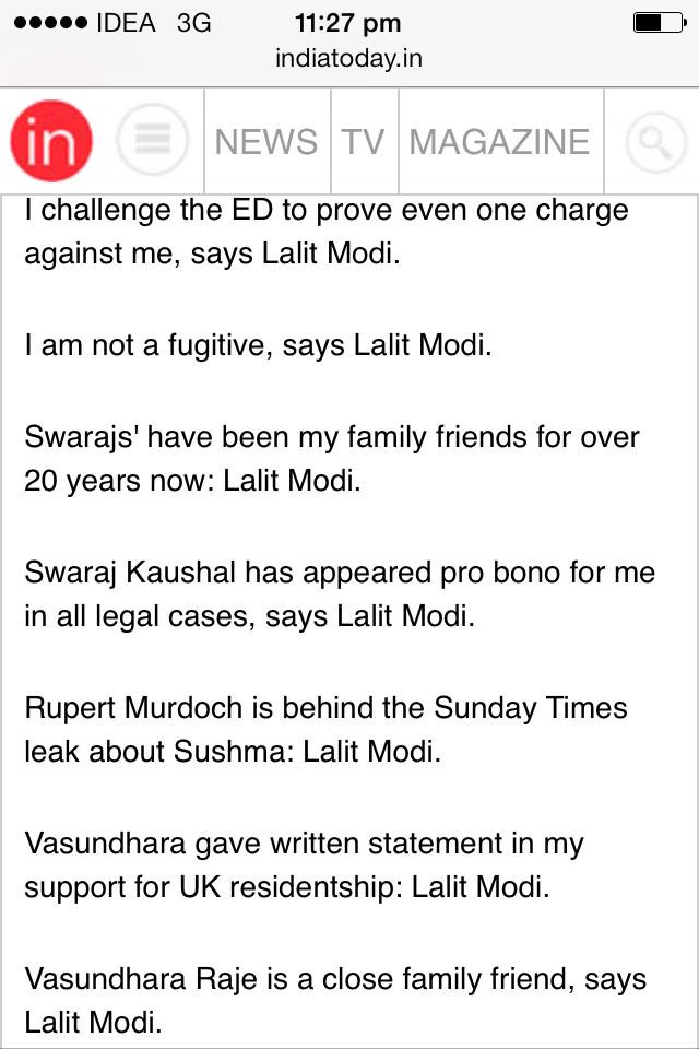 jameelsjam's tweet image. Fugitive @LalitKModi No one found Dr @ShashiTharoor guilty m happy @PChidambaram_IN tried to deport U #ModitoRajdeep