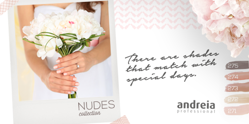 Andreia_Pro's tweet photo. Say“Yes”to the NEW Gel Polish Nudes Collection and get ready to shine. #brides #NudesCollection #GelPolish http://t.co/BBuJjHwg8g