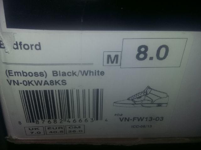 AlRaIn_'s tweet image. VANS BRADFORD SIZE:40,5 (8) Free Laces PRICE? ASK ME! #BNIB UP:@ShoesAndCare @kickSolution @AllDaySneakers