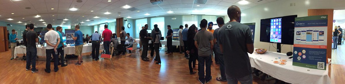 CubefreeApp's tweet photo. Demo day at Citrix Connect 2015! http://t.co/D6gZ4g4Dxn
