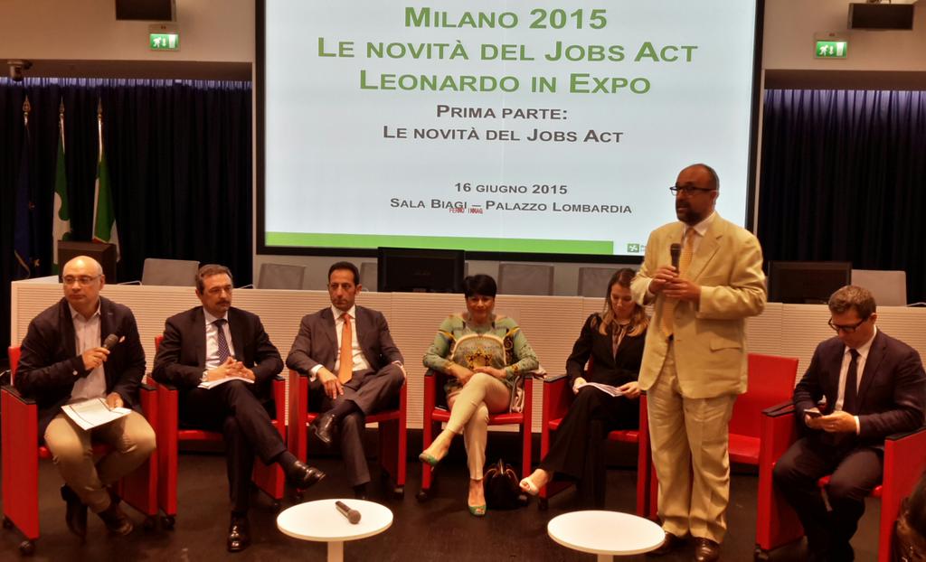 ginugiola's tweet image. @LombardiaOnLine Sala #Biagi:panel approfondimento "novità #JobsAct# con assessore regionale #Aprea #LABLAW #Randstad