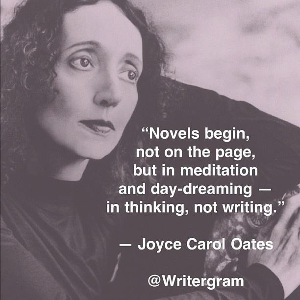 One of my first inspirations. Happy birthday, Joyce Carol Oates!  