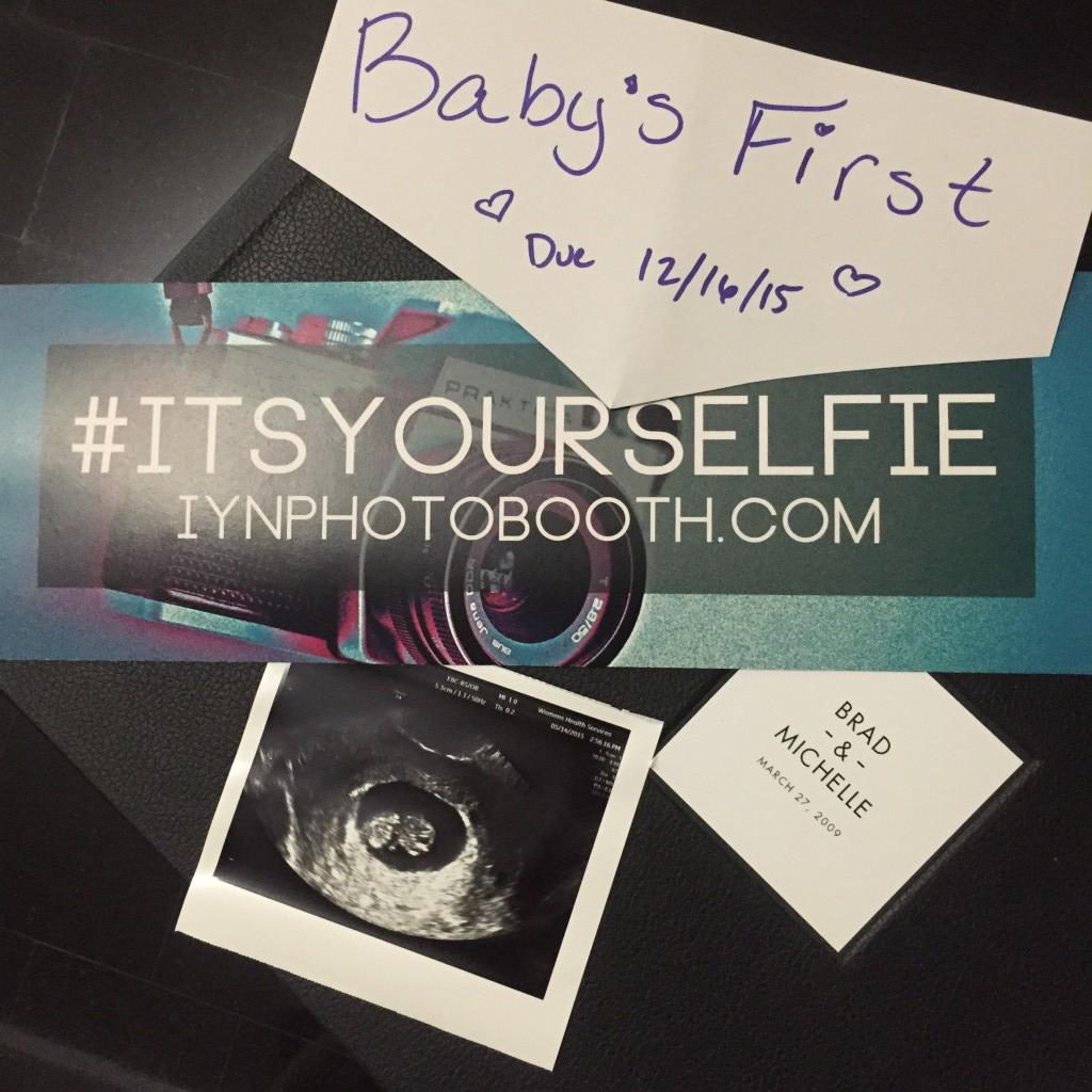 IYNphotobooth's tweet photo. @PeyronetPhoto entered the #itsyourselfie contest with the most unique entry! Congrats to Michelle &amp; husband Brad! http://t.co/c0s3PweAFw