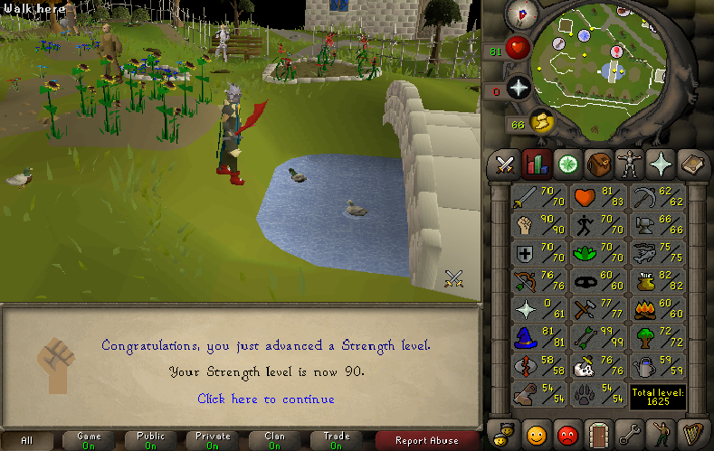 preemptiveRS's tweet photo. Just a stroll through Falador park. http://t.co/45sQpp3kCE
