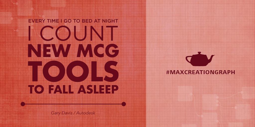 Adsk3dsMax's tweet image. Better than sheep: #maxcreationgraph autode.sk/MCG