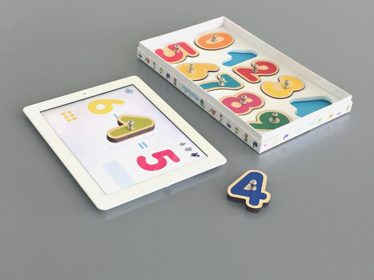 marbotic's tweet image. #PlusOuMoins fonctionne aussi avec notre jouet connecté ! #IoT #SmartNumbers