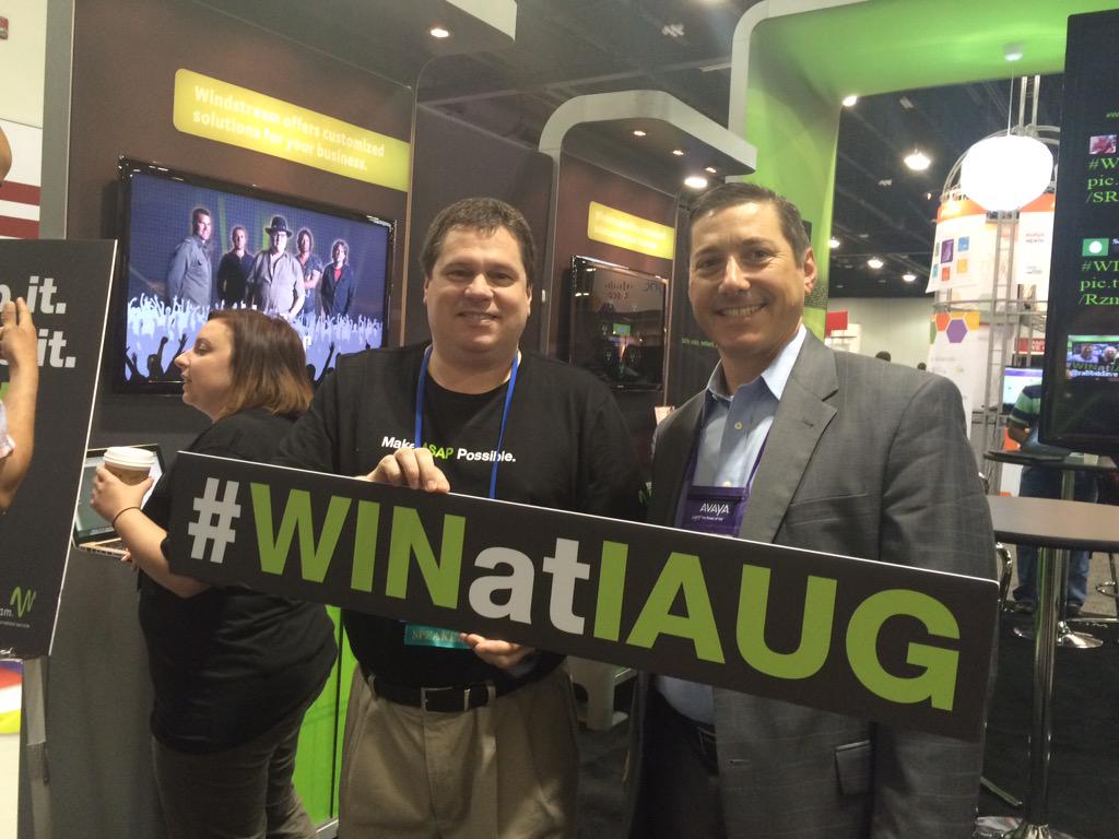 <a href="/pdtonti/">Peter Tonti</a>: IAUG 2015. #WINatIAUG #WinningTeam